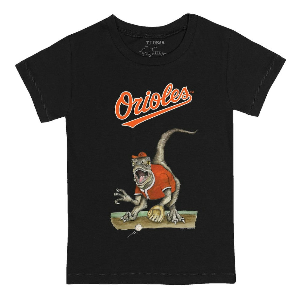 MLB Baltimore Orioles Tiny Turnip Youth Velociraptor T-Shirt