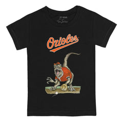 MLB Baltimore Orioles Tiny Turnip Youth Velociraptor T-Shirt