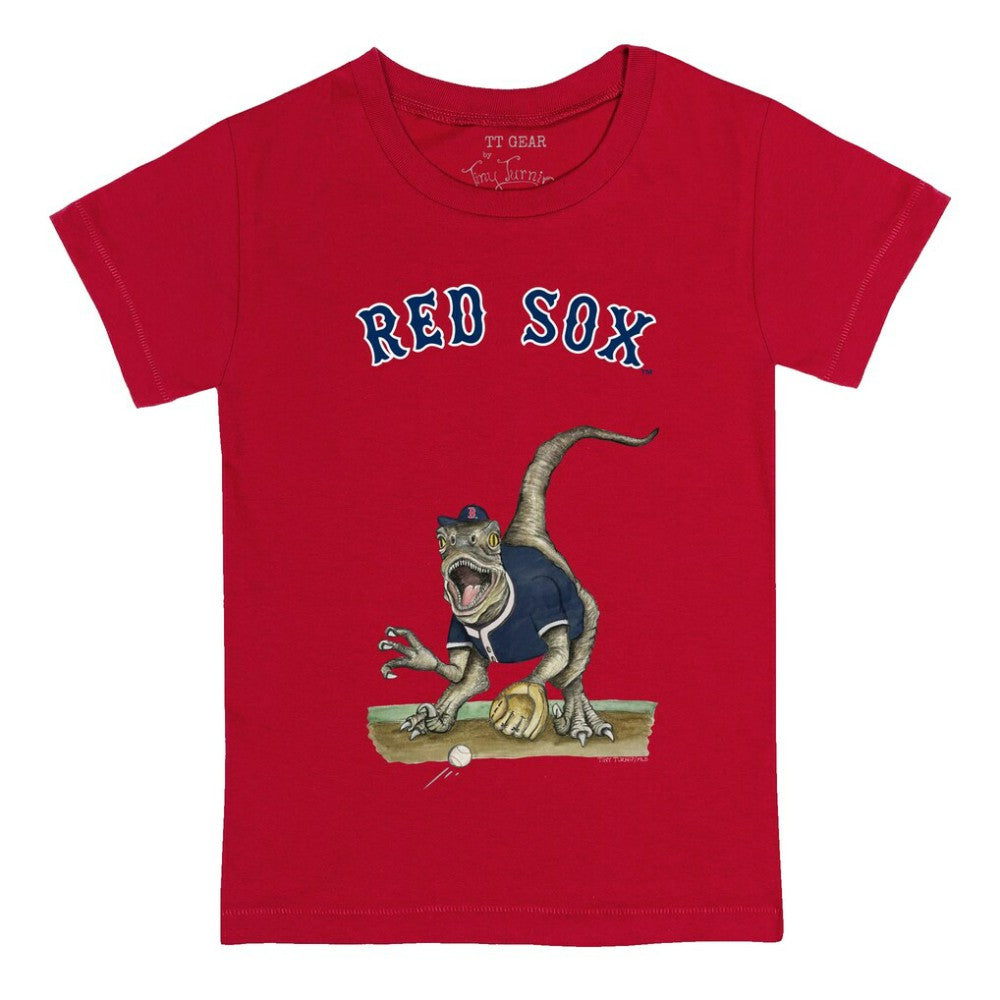 MLB Boston Red Sox Tiny Turnip Youth Velociraptor T-Shirt