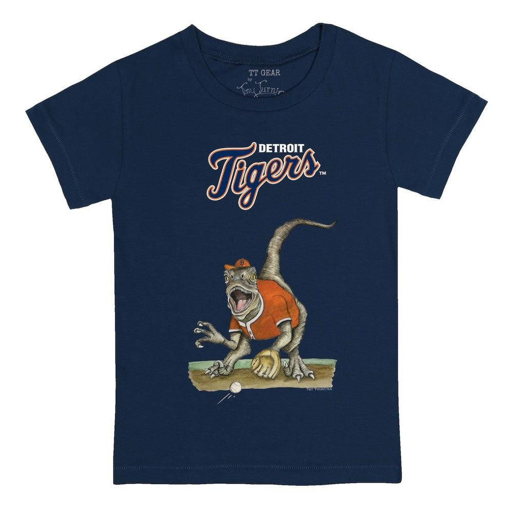 MLB Detroit Tigers Tiny Turnip Youth Velociraptor T-Shirt