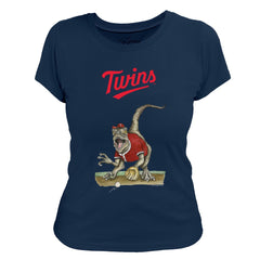 MLB Minnesota Twins Tiny Turnip Women's Velociraptor T-Shirt