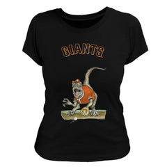 MLB San Francisco Giants Tiny Turnip Women's Velociraptor T-Shirt