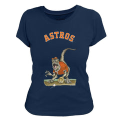 MLB Houston Astros Tiny Turnip Women's Velociraptor T-Shirt