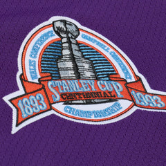 NHL Purple Los Angeles Kings Mitchell & Ness x Just Don Jersey Hoodie