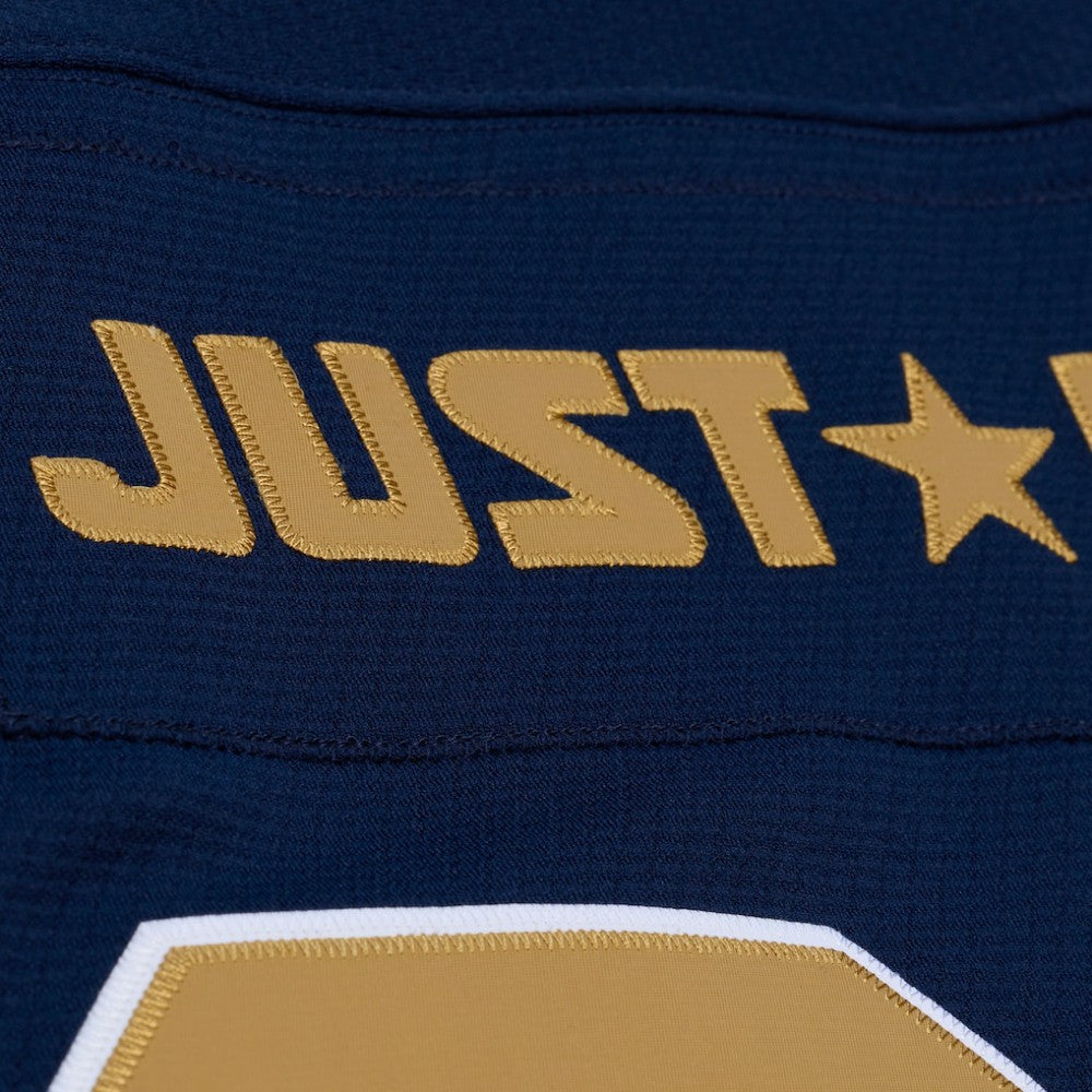 NHL Navy Pittsburgh Penguins Mitchell & Ness x Just Don Jersey Hoodie