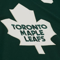 NHL Green Toronto Maple Leafs Mitchell & Ness x Just Don Jersey Hoodie