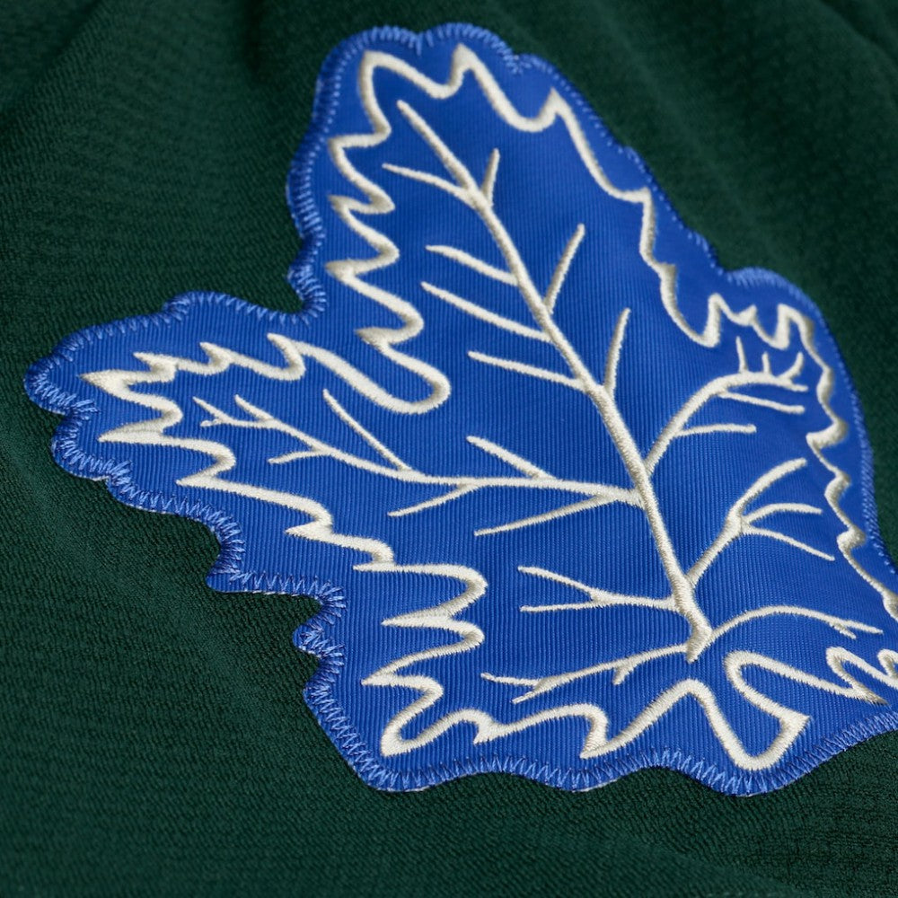 NHL Green Toronto Maple Leafs Mitchell & Ness x Just Don Jersey Hoodie