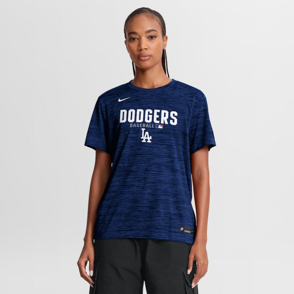 MLB Los Angeles Dodgers Nike Women's Authentic Collection Velocity Dri-FIT T-Shirt