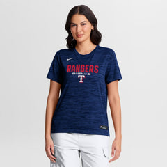 MLB Texas Rangers Nike Women's Authentic Collection Velocity Dri-FIT T-Shirt