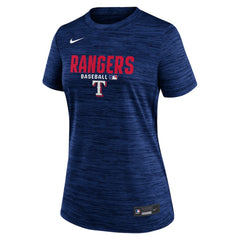 MLB Texas Rangers Nike Women's Authentic Collection Velocity Dri-FIT T-Shirt