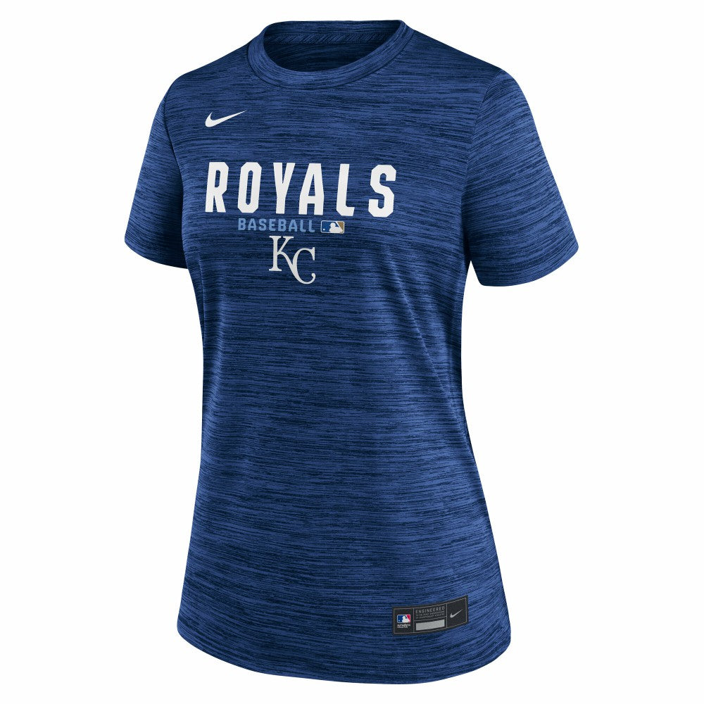 MLB Kansas City Royals Nike Women's Authentic Collection Velocity Dri-FIT T-Shirt