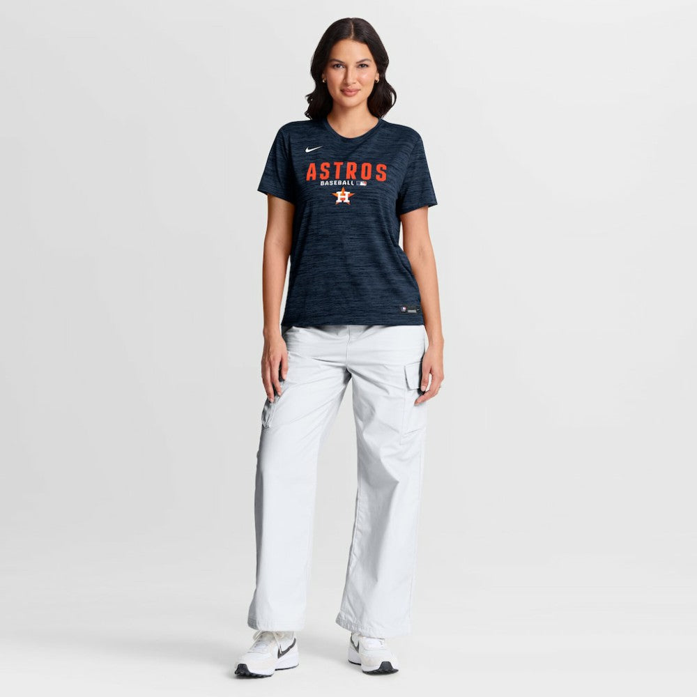 MLB Houston Astros Nike Women's Authentic Collection Velocity Dri-FIT T-Shirt