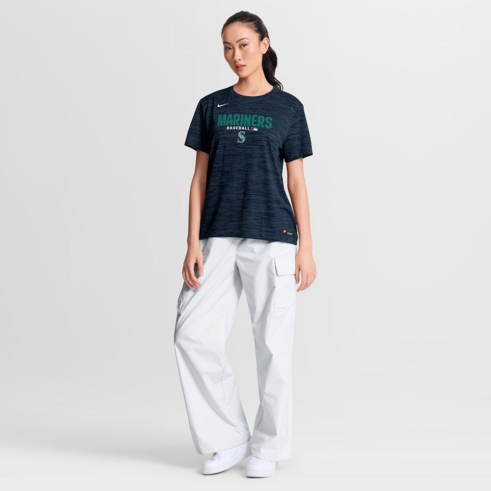 MLB Seattle Mariners Nike Women's Authentic Collection Velocity Dri-FIT T-Shirt