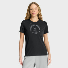 MLB Colorado Rockies Nike Women's Authentic Collection Early Work Tri-Blend Dri-FIT T-Shirt
