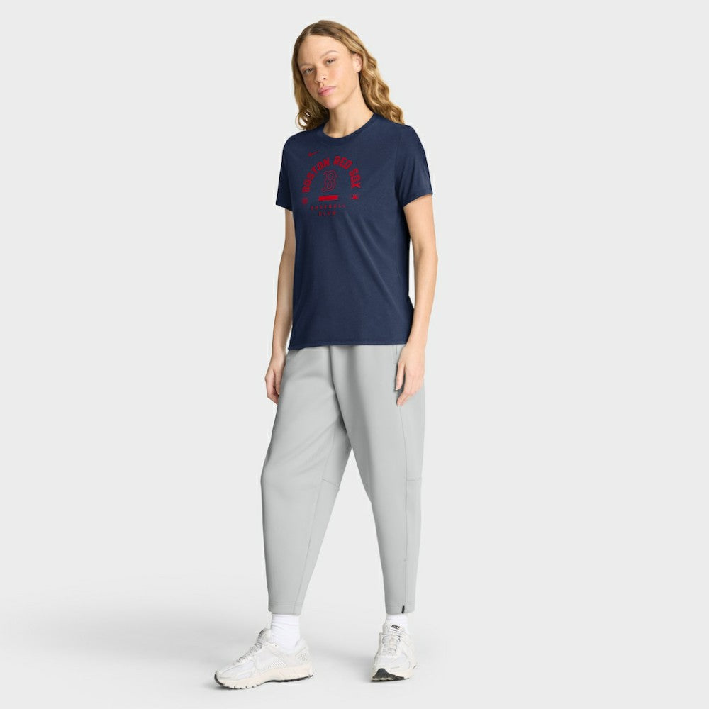 MLB Boston Red Sox Nike Women's Authentic Collection Early Work Tri-Blend Dri-FIT T-Shirt
