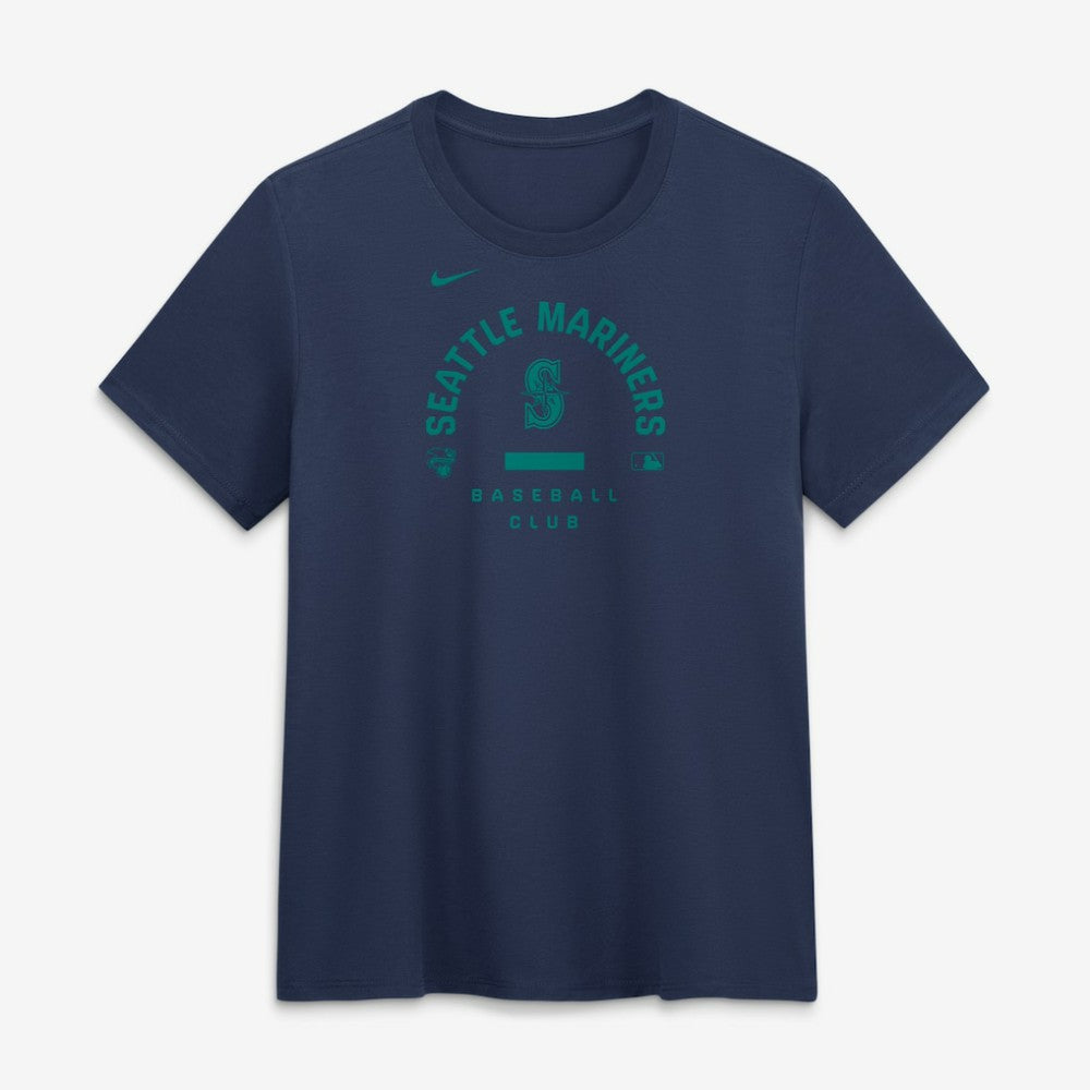 MLB Seattle Mariners Nike Women's Authentic Collection Early Work Tri-Blend Dri-FIT T-Shirt