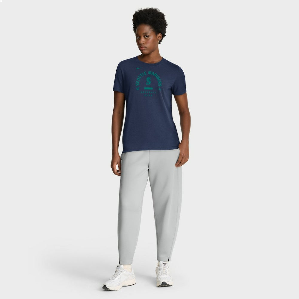MLB Seattle Mariners Nike Women's Authentic Collection Early Work Tri-Blend Dri-FIT T-Shirt