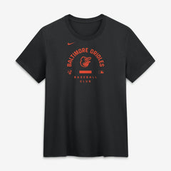 MLB Baltimore Orioles Nike Women's Authentic Collection Early Work Tri-Blend Dri-FIT T-Shirt