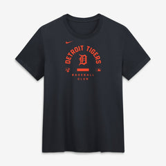 MLB Detroit Tigers Nike Women's Authentic Collection Early Work Tri-Blend Dri-FIT T-Shirt