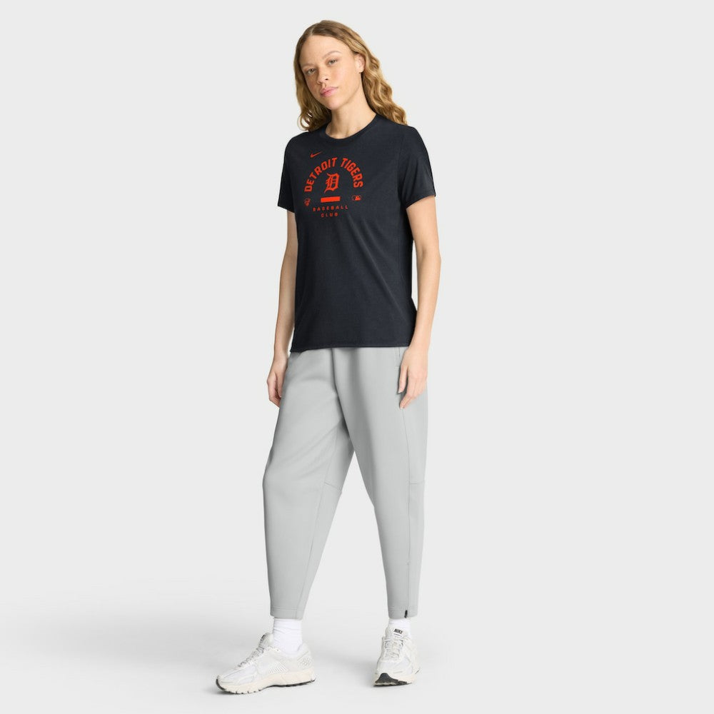 MLB Detroit Tigers Nike Women's Authentic Collection Early Work Tri-Blend Dri-FIT T-Shirt