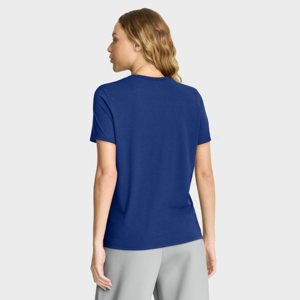 MLB Chicago Cubs Nike Women's Authentic Collection Early Work Tri-Blend Dri-FIT T-Shirt