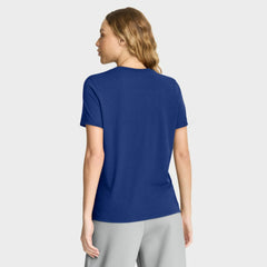 MLB Chicago Cubs Nike Women's Authentic Collection Early Work Tri-Blend Dri-FIT T-Shirt