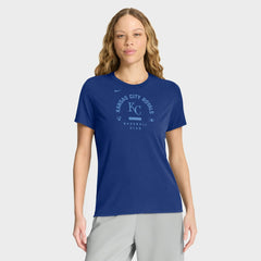 MLB Kansas City Royals Nike Women's Authentic Collection Early Work Tri-Blend Dri-FIT T-Shirt