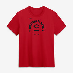 MLB Cincinnati Reds Nike Women's Authentic Collection Early Work Tri-Blend Dri-FIT T-Shirt