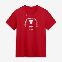 MLB Philadelphia Phillies Nike Women's Authentic Collection Early Work Tri-Blend Dri-FIT T-Shirt