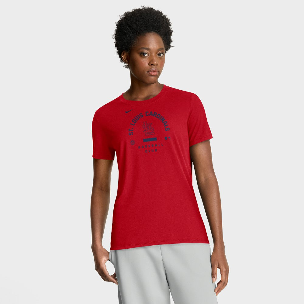 MLB St. Louis Cardinals Nike Women's Authentic Collection Early Work Tri-Blend Dri-FIT T-Shirt