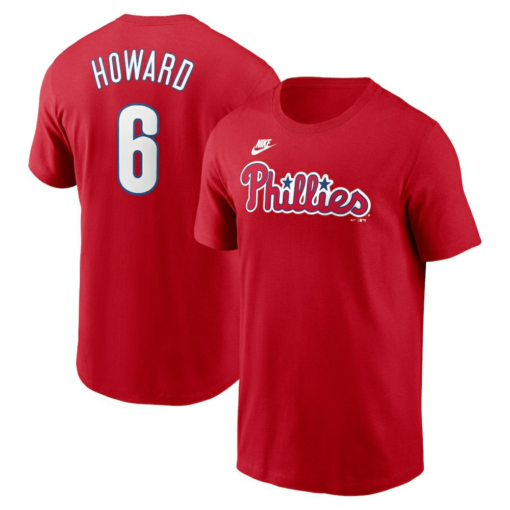 MLB Ryan Howard Philadelphia Phillies Nike Fuse Name & Number T-Shirt
