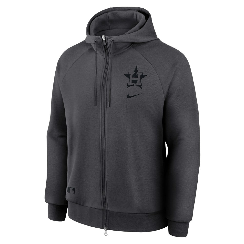 MLB Houston Astros Nike Authentic Collection Player Raglan Dri-FIT Full-Zip Hoodie