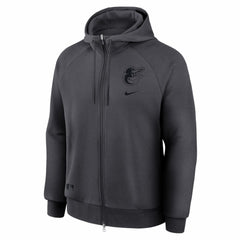 MLB Baltimore Orioles Nike Authentic Collection Player Raglan Dri-FIT Full-Zip Hoodie