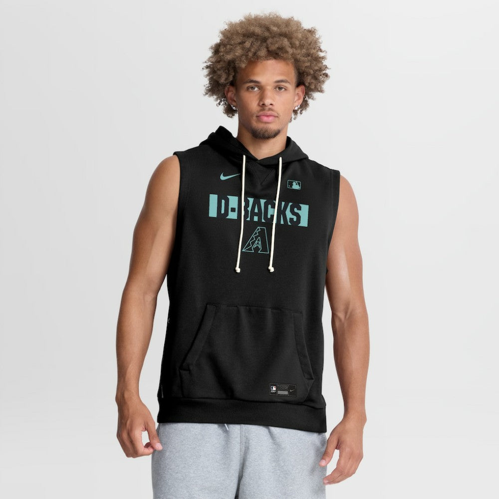 MLB Arizona Diamondbacks Nike Authentic Collection Standard Issue Dri-FIT Sleeveless Hoodie