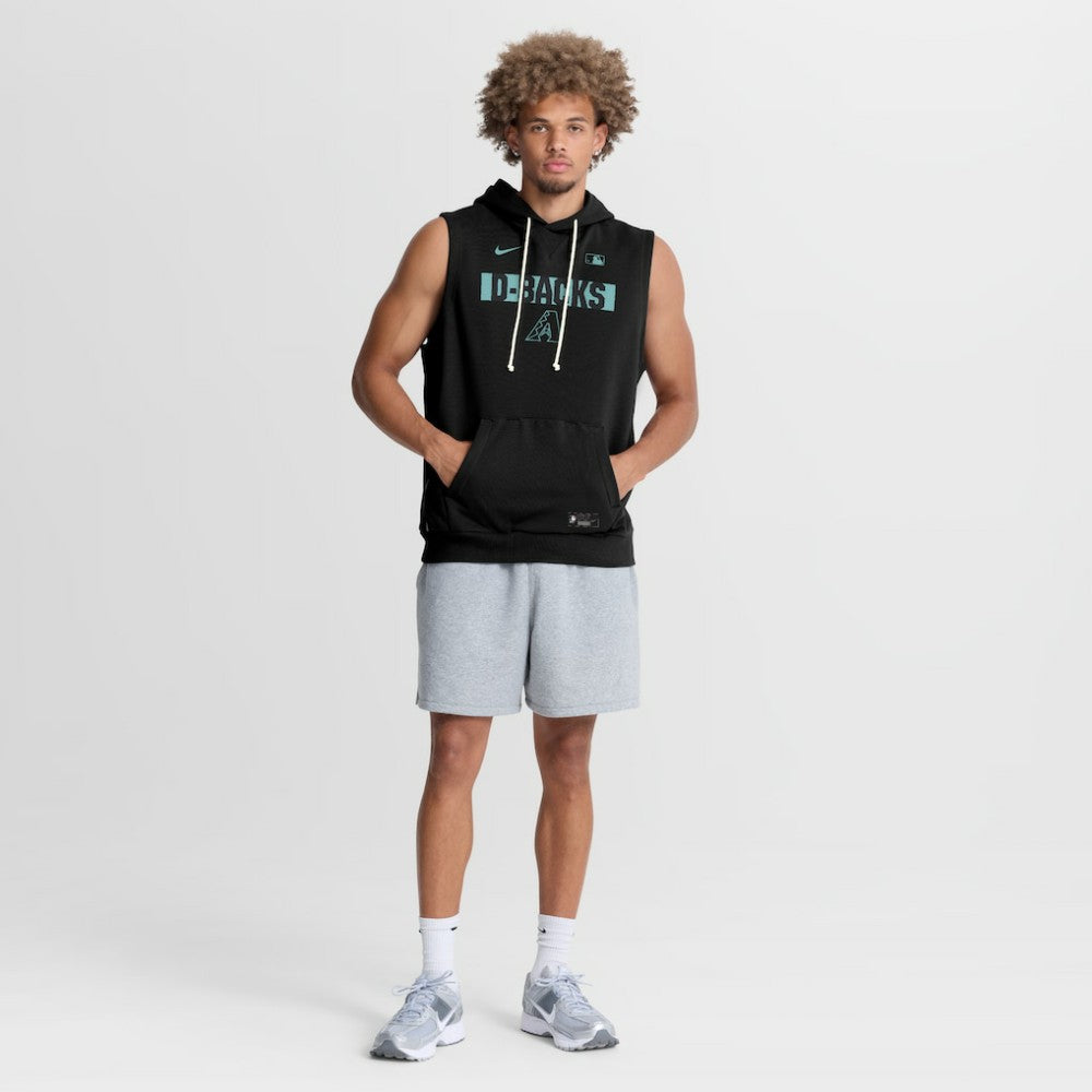 MLB Arizona Diamondbacks Nike Authentic Collection Standard Issue Dri-FIT Sleeveless Hoodie