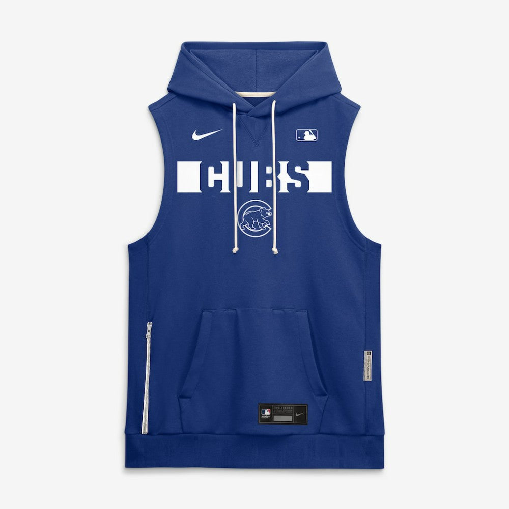 MLB Chicago Cubs Nike Authentic Collection Standard Issue Dri-FIT Sleeveless Hoodie