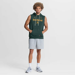 MLB Athletics Nike Authentic Collection Standard Issue Dri-FIT Sleeveless Hoodie