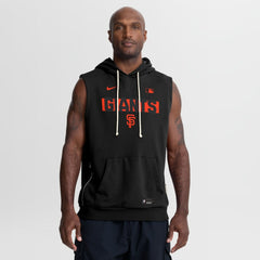 MLB San Francisco Giants Nike Authentic Collection Standard Issue Dri-FIT Sleeveless Hoodie