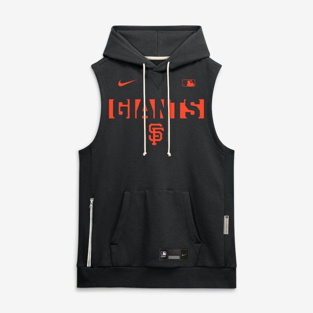 MLB San Francisco Giants Nike Authentic Collection Standard Issue Dri-FIT Sleeveless Hoodie
