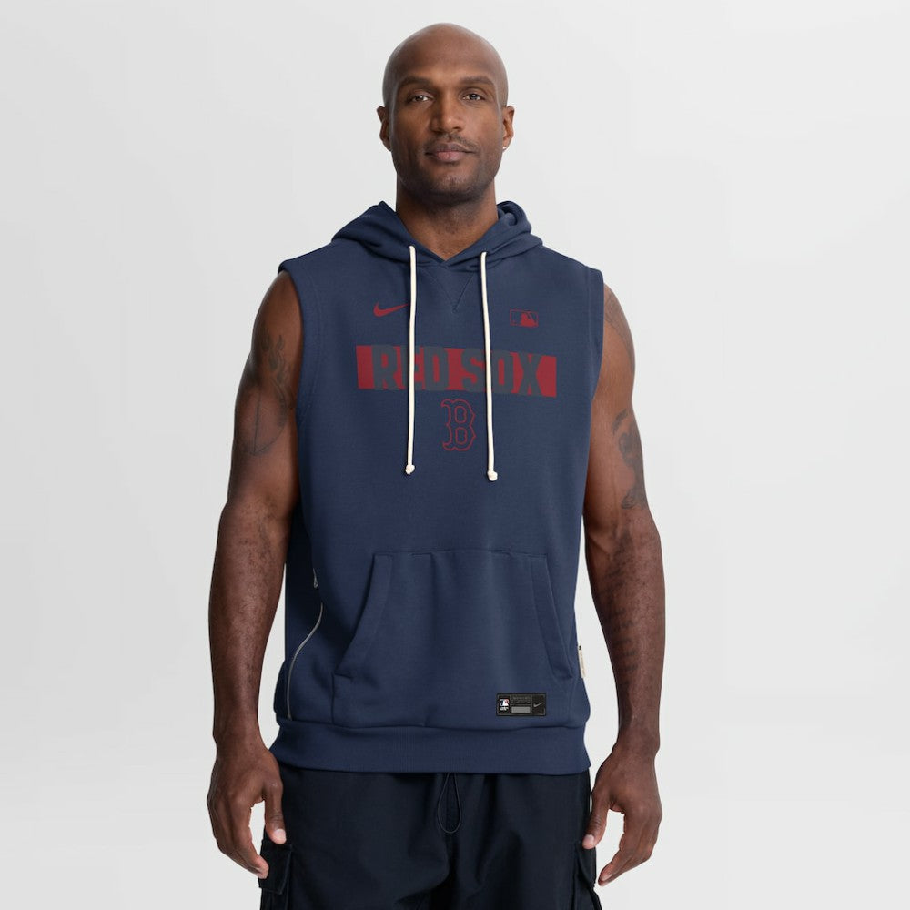 MLB Boston Red Sox Nike Authentic Collection Standard Issue Dri-FIT Sleeveless Hoodie