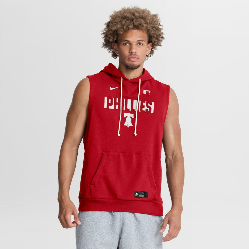 MLB Philadelphia Phillies Nike Authentic Collection Standard Issue Dri-FIT Sleeveless Hoodie