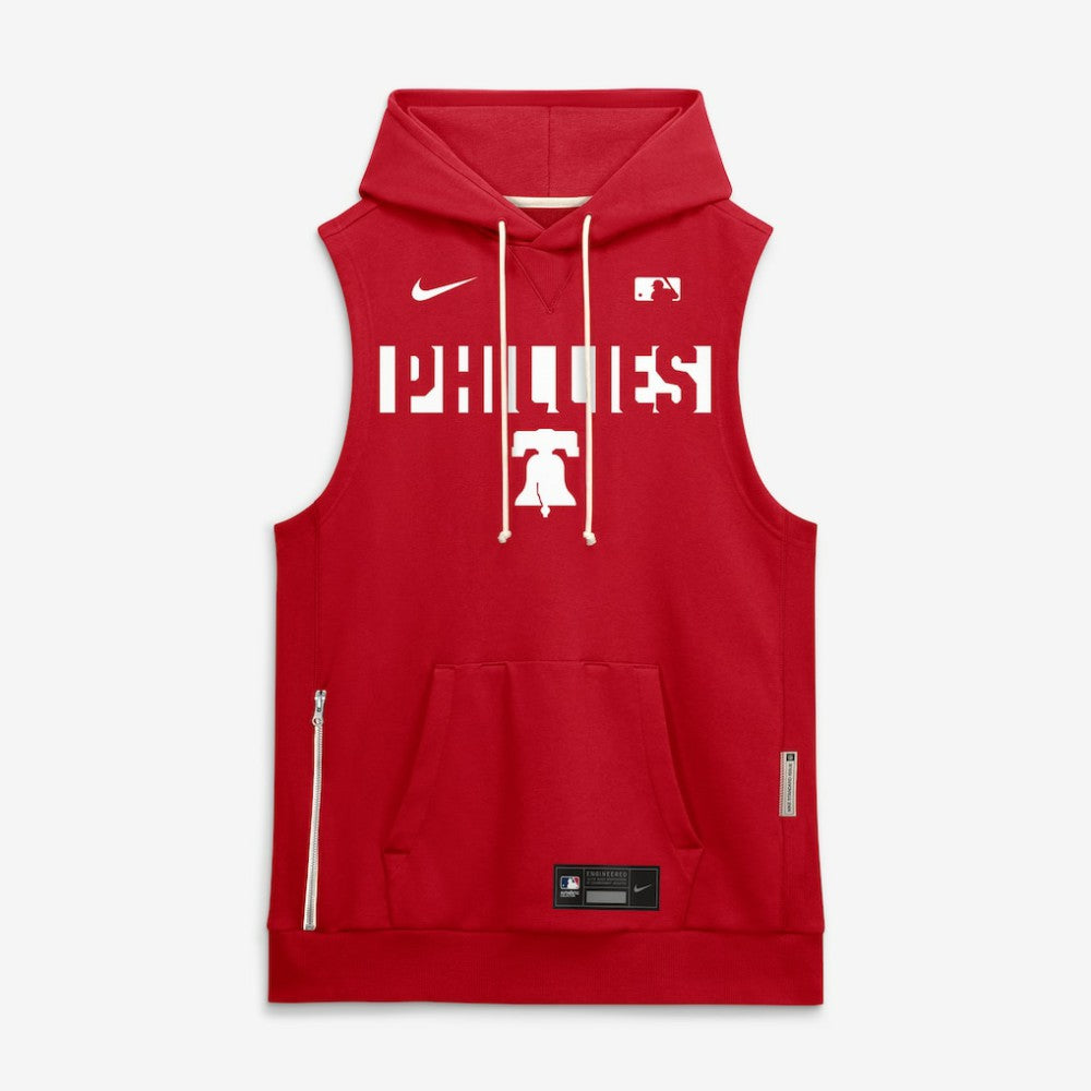 MLB Philadelphia Phillies Nike Authentic Collection Standard Issue Dri-FIT Sleeveless Hoodie