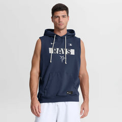 MLB Tampa Bay Rays Nike Authentic Collection Standard Issue Dri-FIT Sleeveless Hoodie