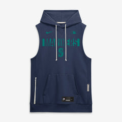 MLB Seattle Mariners Nike Authentic Collection Standard Issue Dri-FIT Sleeveless Hoodie