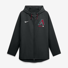 MLB Arizona Diamondbacks Nike Authentic Collection Raglan Therma-FIT Full-Zip Hooded Jacket