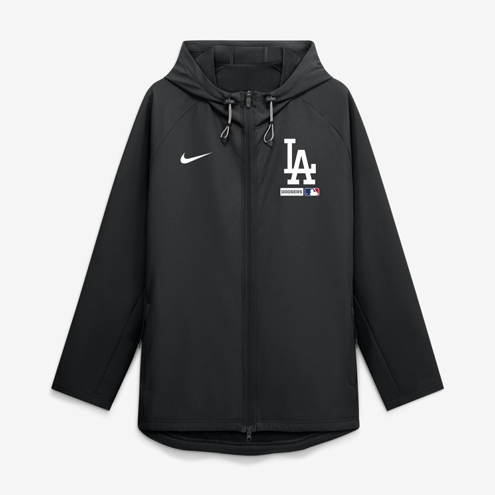 MLB Los Angeles Dodgers Nike Authentic Collection Raglan Therma-FIT Full-Zip Hooded Jacket