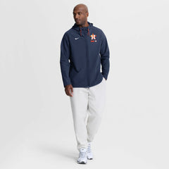 MLB Houston Astros Nike Authentic Collection Raglan Therma-FIT Full-Zip Hooded Jacket