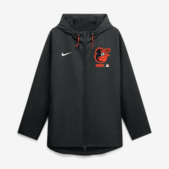 MLB Baltimore Orioles Nike Authentic Collection Raglan Therma-FIT Full-Zip Hooded Jacket