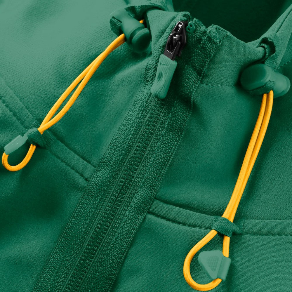 MLB Athletics Nike Authentic Collection Raglan Therma-FIT Full-Zip Hooded Jacket
