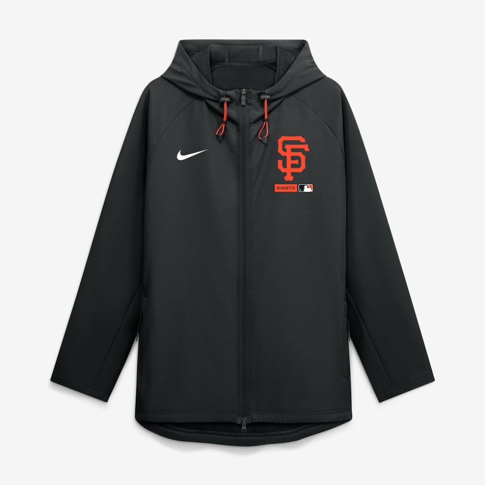 MLB San Francisco Giants Nike Authentic Collection Raglan Therma-FIT Full-Zip Hooded Jacket